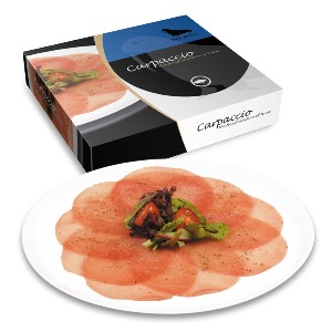 Tonijn Carpaccio 80 gram portie